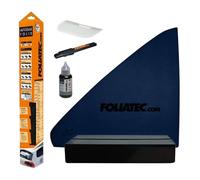 FOLIATEC Window Tint Film for Car Windows, Midnight Reflex Superdark, 76 x 300 cm, with ABG, 95% Blackout