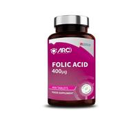 Folic Acid 400mcg (Vitamin B9) 400 Tablets - Vegan Vegetarian Tablets for Women I Pregnancy Care I Fertility Support - Made in The UK