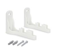 Folientechnik Bayer Premium Wall Mount for AVM Fritz!Box 5690 Pro - Sturdy Router Bracket for Wall Mounting, Perfect Fit, Cable Friendly, UV-Resistant, Includes Screws and Dowels (White)