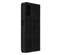 Folio Case for Galaxy A03s Silky soft leatherette Card holder Video holder