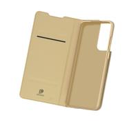 Folio Case for Galaxy S21 Ultra Video Stand Dux Ducis Gold