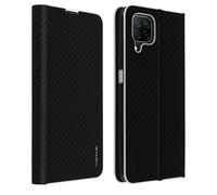 Folio Case for Huawei P40 Lite Card-holder & Stand Carbon Effect