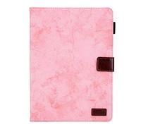 Folio Case for iPad Air 11 Inch M2 2024 - Slim Fit Premium Vegan Leather Standing Cover with Auto Sleep/Wake, Pink