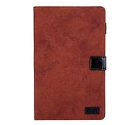 Folio Case for iPad Air 11 Inch M2 2024 - Slim Fit Premium Vegan Leather Standing Cover with Auto Sleep/Wake, brown