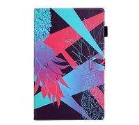 Folio Case for iPad Air 11 Inch M2 2024 - Slim Fit Premium Vegan Leather Standing Cover with Auto Sleep/Wake, Show off pineapple