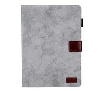 Folio Case for iPad Air 11 Inch M2 2024 - Slim Fit Premium Vegan Leather Standing Cover with Auto Sleep/Wake, gray