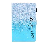 Folio Case for iPad Air 11 Inch M2 2024 - Slim Fit Premium Vegan Leather Standing Cover with Auto Sleep/Wake, Beautiful bubbles