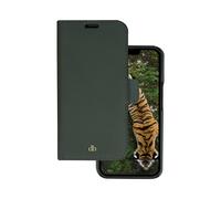 Folio case for Iphone 14 Pro New York model in leather with card holder