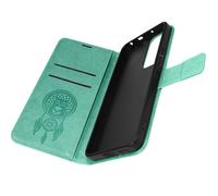 Folio Case for Xiaomi 12 Lite Wallet with stand Mandala Dream Catcher Turquoise