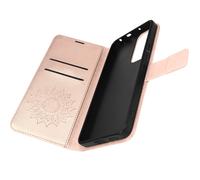 Folio Case for Xiaomi 12 Lite Wallet with stand Mandala Flower Rose Gold