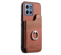 Folio Cover for OPPO Reno13 Pro 5G Case with Ring Stand, Premium PU Leather Case Protective Book Design Wallet Flip Phone Case for OPPO Reno13 Pro 5G with Card Slots,maroon