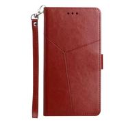 Folio Cover for Xiaomi POCO X8 Pro 5G Case, Premium Leather Xiaomi POCO X8 Pro 5G Case Magnetic Closure Full Protection Book Design Wallet Flip with Card Slots Kickstand Phone Case Wine red