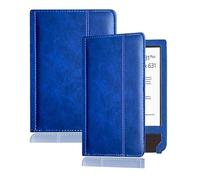 Folio Leather Case Compatible with PocketBook 631 Touch HD Ebook eReader Cover Lightweight Protective Shell Fit PB631 Plus(Blue,PB631- PB631 Plus)