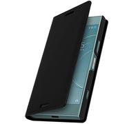 Folio Real Leather Sony Xperia XZ1 Compact Case Card-holder Video Stand
