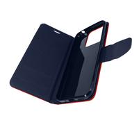 Folio Xiaomi Redmi 10A Case Card-holder Video Stand Bi-colour Red