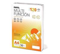 Folios A4 120 g 50 Sheets, Multipurpose Paper for Printer, Sheets for Laser and Inkjet Printers, Photocopier, for Office Use, School Supplies, Pack of Folios - Ophituria (120g, 50h)