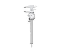 Folisila Vernier Calipers 0-150/200mm 0.02mm Dial Caliper Metal Gauge Ruler Depth Measuring Tool(0-150mm with Box)