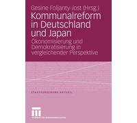 Foljanty-Jost - Kommunalreform in Deutschland und Japan konomisieru - X555z