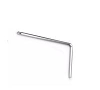 Folk Acoustic Guitar Neck Adjustment Wrench Instrument Making Tool 4mm/5mm Guitar Making Tools(Silver,4mm)