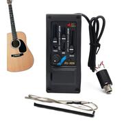 Folk Acoustic Guitar Pickup, Electroacoustic Guitar Pickups, Enhanced Sound Guitar Pickup, Acoustic Guitar Volume Control, Guitar Pickup with Accessories, Acoustic Pickup System,for Guitar Enthusiasts