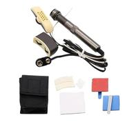 Folk Acoustic Guitar Pickup Guitar Equalizer Piezo Pickup Amplifier Tuner With 6.35Mm Output Output(With Microphone)