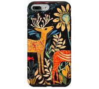 Folk Art Deer In Enchanted Forest Case for iPhone 7 Plus/8 Plus