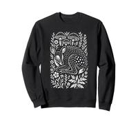 Folk Art Deer Woodland Nature Lover Wild Animal Fans Sweatshirt