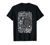 Folk Art Deer Woodland Nature Lover Wild Animal Fans T-Shirt