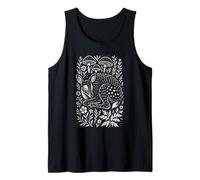 Folk Art Deer Woodland Nature Lover Wild Animal Fans Tank Top