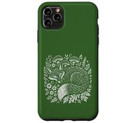 Folk Art Fox Woodland Nature Lover Wild Animal Fans Case for iPhone 11 Pro Max