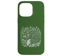 Folk Art Fox Woodland Nature Lover Wild Animal Fans Case for iPhone 14 Pro Max