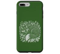 Folk Art Fox Woodland Nature Lover Wild Animal Fans Case for iPhone 7 Plus/8 Plus