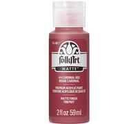 Folk Art K414 Acrylic Paint in Assorted Colors (2 Ounce), 414 Cardinal Red
