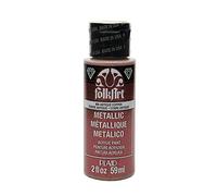 Folk Art Metallic Acrylic Paint in Assorted Colors (2 oz), 6102, 2 Ounce Antique Copper