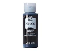 Folk Art Metallic Acrylic Paint in Assorted Colors (2 oz), 6102,2 Ounce Black (Sequin Black)