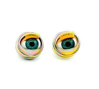 Folk Artesanía Pair of Sleeping Eyes Replacement No. 14G New Replacement Doll Type Sintra or Nancy Classic Made in Spain (Blue Eyes)