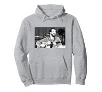 Folk Blues Singer Live By Everard Smith Pullover Hoodie
