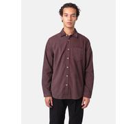 Folk Direction Baby Cord Shirt - Black Grape - Black / M