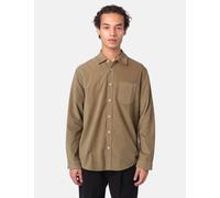 Folk Direction Baby Cord Shirt - Olive Green - Green / XL