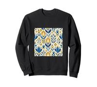Folk Floral Pattern, Scandinavian Inspired 03 Sweatshirt