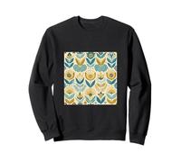Folk Floral Pattern, Scandinavian Inspired 07 Sweatshirt