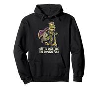 Folk Frog King Funny To Unsettle The Common Pullover Hoodie