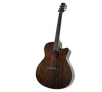Folk Guitar Beginner Starter Pack, Acoustic Guitar Long Service Life Easy To Play for Music Lovers (Retro Color)