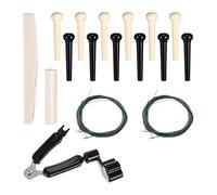 Folk Guitar Bridge Pin Remover Set for Simple Maintenance and Tuning Perfect for Beginners and Professional Present Pin Remover