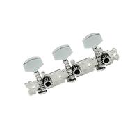 Folk Guitar Open Three Row Chrome Plated Metal Knobs Traditional Hulusi Musical Instrument(Type 2)