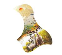Folk Guitar Painted Decorative Pickguard 41 Inch Acoustic Guitar Protective Pickguard Sticker Guitar Replacement Parts (Color : 03)