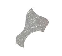 Folk Guitar Pickguard Bird Type White Pearl