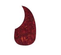 Folk Guitar Pickguard Ukulele Pickguard Water Drop Type Sound Hole Sticker(L2)