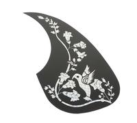 Folk Guitar Pickguards Protector Plate Wooden Anti-scratch Board Sticker Accessories Guitar Replacement Parts