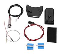 Folk Guitar Piezo Pickup,Folk Guitar Soundhole Preamp with Bridge Transducer Pickup Resonance Box Mic for Outdoor Guitar Performance